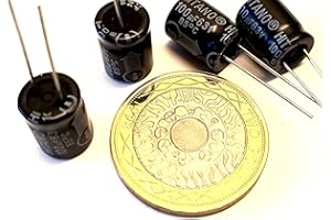 SNS COMPONENTS SNS 100uF 63V 85C Electrolytic Capacitor Hitano pack of 4