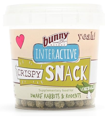 Snack Per Conigli Click & Snack - Carote Naturali In Forma Di Cuore, 25g - Premio Delizioso Per Animali