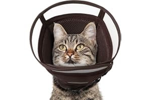 Hjyokuso obroża dla psa ze stożkiem dla kota, miękka obroża do lizania łap dla małych, średnich i dużych psów