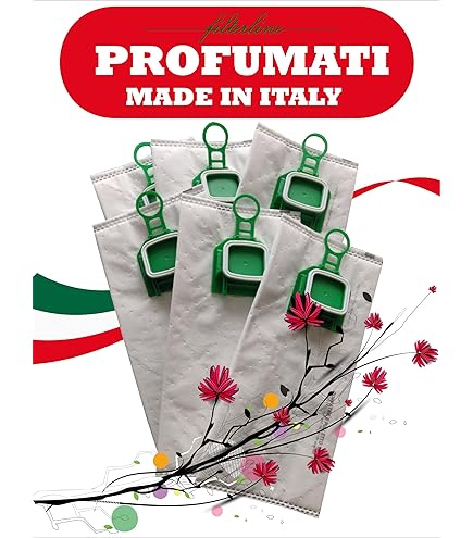 Kit Scorta Per Aspirapolvere Vorwerk Folletto VK140/VK150 - 12 Sacchetti, 12 Profumini, 2 Filtri Griglia - Foto 10