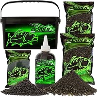 Angel-Berger Magic Baits Futterset mit Eimer Angelfutter Groundbait Liquid Pellets