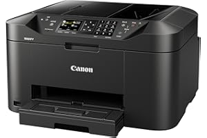 ‎CANON Canon MAXIFY MB2150 Tintenstrahldrucker 4-in-1 Multifunktionsgerät DIN A4 (Drucker, Scanner, Kopierer, Fax, ADF, 600x1200 DPI, WLAN, 19/13 ISO-Seiten/Min., Duplexdruck, 250-Blatt-Kassette) schwarz