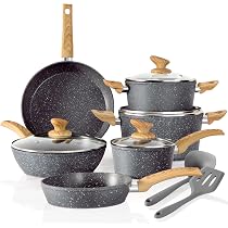 Set Ustensiles Cuisine 22 Pièces Silicone Alimentaire - Sans BPA Avec Pot De Rangement - Accessoires Cuisson Antiadhésive