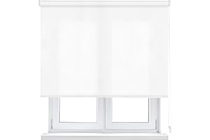 VIEWTEX | Estor Enrollable Traslúcido L2000 Blanco 220 X 190cm | Fabricado en España | Garantia 5 años