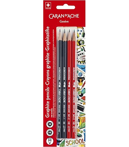 Caran d'Ache 3000.416 Swisscolor Kit multi-produits 16 pièces dans une boîte en métal