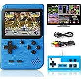 Retro Handheld Game Console, Portable Video Game Console for Children with 400 Classical FC Games 3.0-Inch Screen 1020mAh Rec