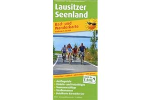 Lausitzer Seenland: Rad- und Wanderkarte mit Ausflugszielen, Einkehr- & Freizeittipps, wetterfest, reissfest, abwischbar, GPS-genau. 1:60000 (Rad- und Wanderkarte: RuWK)