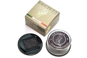 CECILIA Colophane « Solo » pour violon, colophane spécialement formulée pour archets de violon avec épandeur de colophane inclus (gâteau complet)