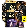 L’OR BARISTA Double Lungo Profondo XXL Aluminium Coffee Capsules (5 X 10 Pods) Intensity 8