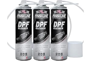 FINISH LINE Diesel Particulate Filter Cleaner, 500ml, Professional DPF and EGR System Cleaner, Made in Britain, Pack of 3