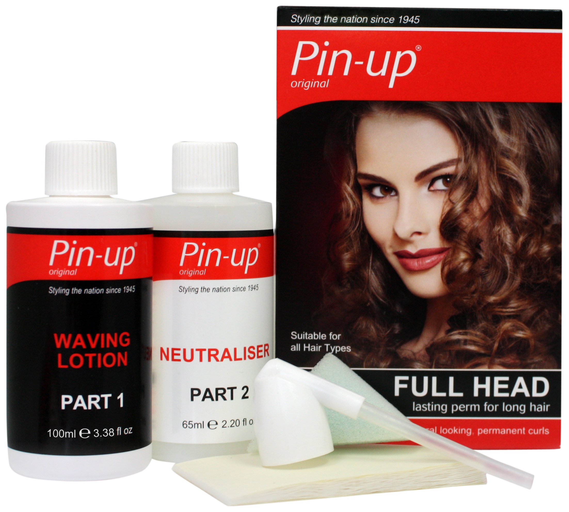Pin Up Full Head Hair Waving Lotion 100Ml Permanent Curls Perming Home
