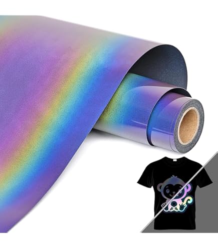 FOSER Plotterfolie textiel, 30 cm x 3 m Heat Transfer vinyl, textiel strijktransferfolie, voor doe-het-zelf T-shirts, stoffen (mintgroen
