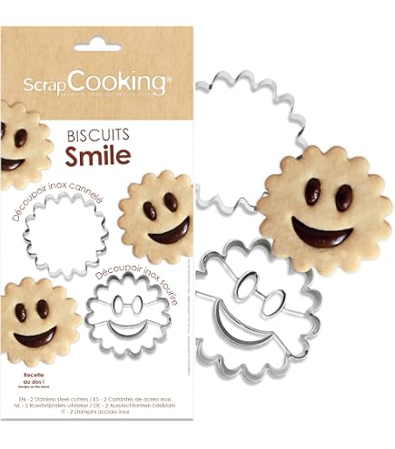 Scrapcooking - Je Fais Mes Biscuits 4 pcs - Les Secrets du Chef
