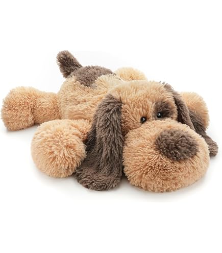 Pluche rottweiler liggend 39 cm eco‑friendly Pluche rottweiler liggend 39 cm eco‑friendly