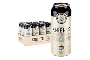 KNIGHTS Vintage Herefordshire Medium Dry Cider, 8.4% ABV, 12 x 500ml Cans