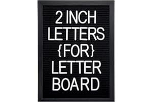 G GAMIT Felt Letter Board Letters Set - 227pcs 2 inches Tall Letters for Letter Boards