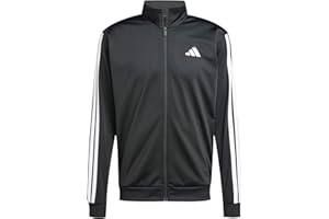 adidas 3 Stripes Tricot Regular Track Top Maglia di Tuta Uomo (Pacco da 1)