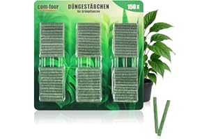 COM-FOUR® 150x bâtonnets d'engrais pour plantes - engrais végétal équilibré pour une croissance saine et vigoureuse