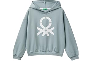 United Colors of Benetton Felpa con Cappuccio Bambine e Ragazze