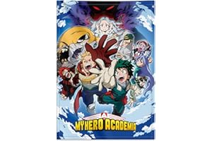 Grupo Erik - Poster My Hero Academia, Toile Murale Tissu 70 x 100 cm | Poster Manga, Décoration Murale, Kamekono