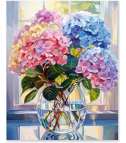 Loisir Créatif Peinture Kit Peinture Par Numéros Adultes - Toile 40x50cm Avec Peintures Acryliques Et Pinceaux Kit Peinture Numéros Adulte