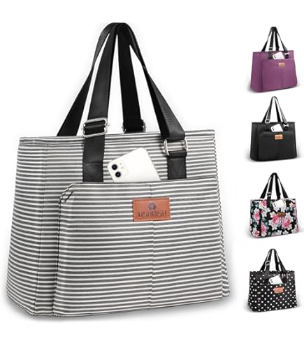 Isolierte Lunch Tasche - Wasserdicht, Faltbar Für Picknick & Arbeit