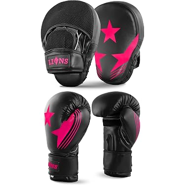TMA Curved Gel Focus Pad & Hook & Jab Mitt – 1 PC, Boxing & MMA Training