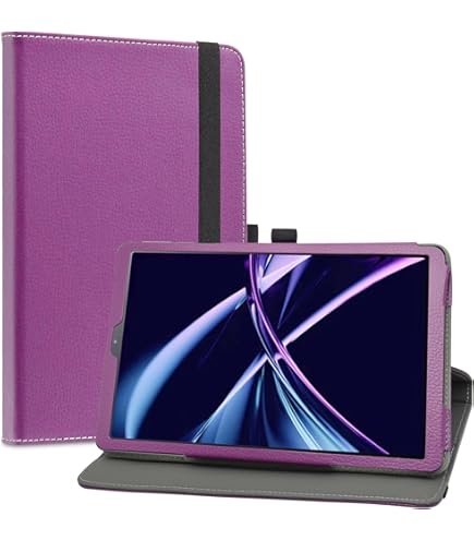 Coque PU Slim Pour Acer Iconia Tab V11 (11 Pouces) - Avec Support Réglable & Bandoulière | Protection Complète