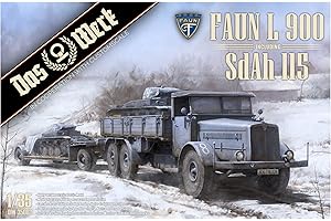 DAS WERK Le Werk DW35003 1/35 Clôture L900 avec SdAnh 115 Multicolore