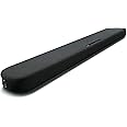 Yamaha SR-B20A Soundbar with Virtual 3D Surround Sound, Integrated Subwoofer and Clear Voice, Black