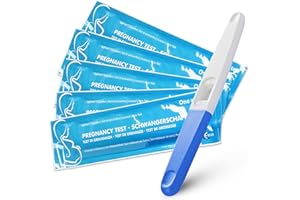One Step 5 x 10mIU Ultra Early Pregnancy hCG Midstream Tests