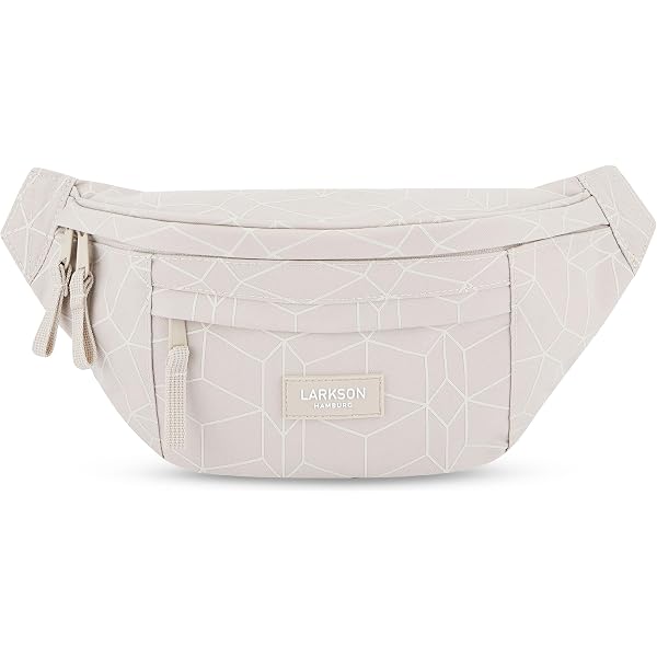 Sac Banane Beige En Velours Côtelé - Léger, Réglable, Pour Sport, Ville, Festival