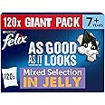 Felix As Good As It Looks 7+ Mixed Cat Food 120X100g