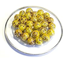 D'or Mesbilles 30 Petites Billes Pépite Rouge Bille En Verre 14 Mm Bille Pepite