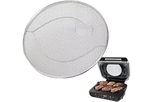 Dous Stainless Steel Splash Guard, Stainless Steel Splatter Shield For Ninja FG551 F oodi, Air Fryer Accessories, F oodi Smart XL Accessories, Grease Splash Guard Covers Oil Splashes