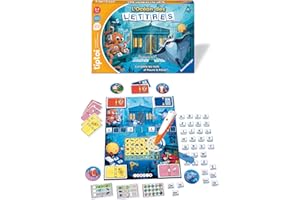 Ravensburger - tiptoi® - Jeu interactif - L'océan des Lettres - Lecteur Vendu séparément - Jeu éducatif électronique, sans écran - Dès 5 Ans - Version française - 00 190