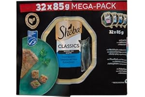 Sheba Karma dla Kotów, Rybny, 32x85g