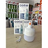 NOAS LED Ampul, 30W, 2800LM, Şarjlı Portatif, Beyaz 6500K, YL95-3101