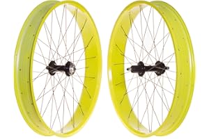 FK CYCLING Ruedas fatbike, 26", Pareja, 8-10V, Aluminio, bujes Sellado 170/135.