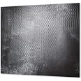 Kochplattenabdeckung & Schneidebrett Aus Glas – SINGLE 60x52 Cm Oder DOUBLE 2x30x52 Cm, Design White
