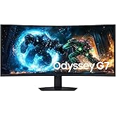 Samsung Odyssey G7 G75F 40'' WUHD VA 180 Hz 1 ms 1000R Kavisli Oyuncu Monit&ouml;r&uuml;, LS40FG750EUXUF