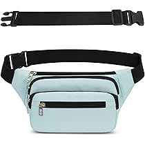 Marsupio Sportivo Grande Uomo Donna - 3 Tasche Con Zip, Impermeabile, Regolabile, Con Jack Per Cuffie - Foto 5