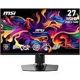 MSI 26.5 MPG 271QR QD-OLED X50, Gaming Monit&ouml;r, WQHD, 16:9, Flat, QD-OLED, 500Hz, 0.03ms, Adaptive-Sync