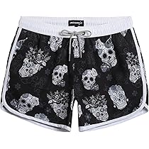 MaaMgic Costume Da Bagno Uomo E Ragazzo, Asciugatura Rapida, Con Fodera Interna E Tasche Con Velcro, Taglia XS