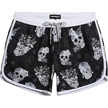MaaMgic Costume Da Bagno Uomo E Ragazzo, Asciugatura Rapida, Con Fodera Interna E Tasche Con Velcro, Taglia XS