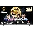 Hisense 55 Inch 4K Mini-LED TV 55U6NQTUK - Quantum Dot Colour, Dolby Vision Atmos, Hi-View Engine, FilmMaker Mode, Vidaa OS with Voice Control, Freely, Youtube, Netflix and Disney+ (2024 Model)