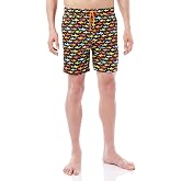 Dagi Men's Micro Medium Fish Pattern Shorts, Woven