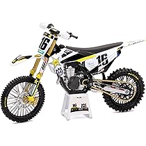 Modellino Moto Suzuki Dirt Bike Scala 1:12 New Ray - Giocattolo Da Collezione