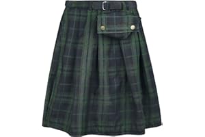 Banned Alternative Fear is Over Kilt Männer Mittellanger Rock grün