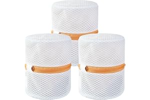 Prezon BH Wäschesäcke Mesh Wäschesäcke Waschmaschine Tasche für Intimitäten Dessous und Delikatessen mit Premium-Reißverschluss, 3 Set